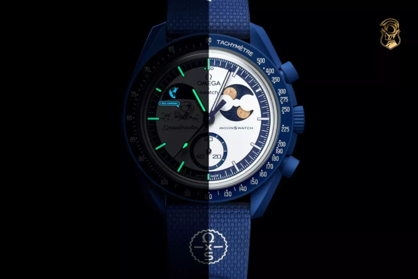 Omega x Swatch Moonswatch Mission to Earthphase – Moonshine Gold