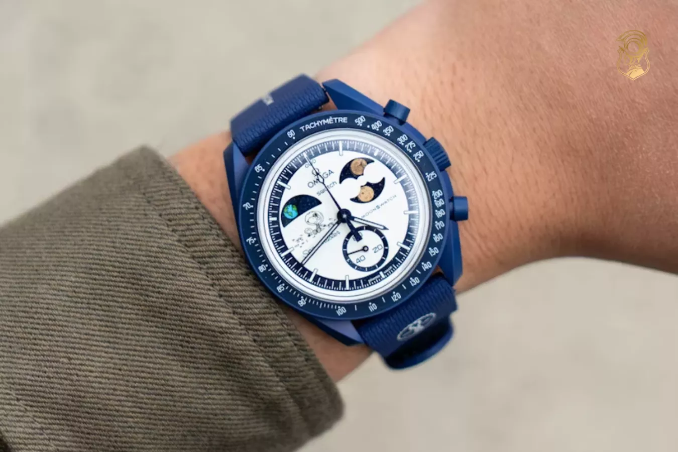 Omega x Swatch Moonswatch Mission to Earthphase – Moonshine Gold