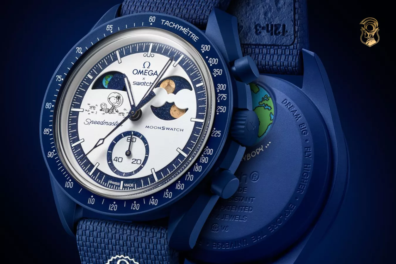 Omega x Swatch Moonswatch Mission to Earthphase – Moonshine Gold