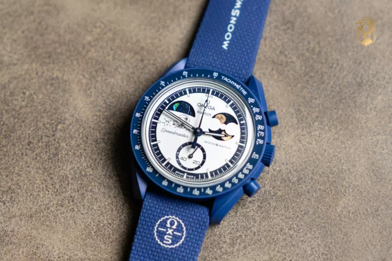 Omega x Swatch Moonswatch Mission to Earthphase – Moonshine Gold