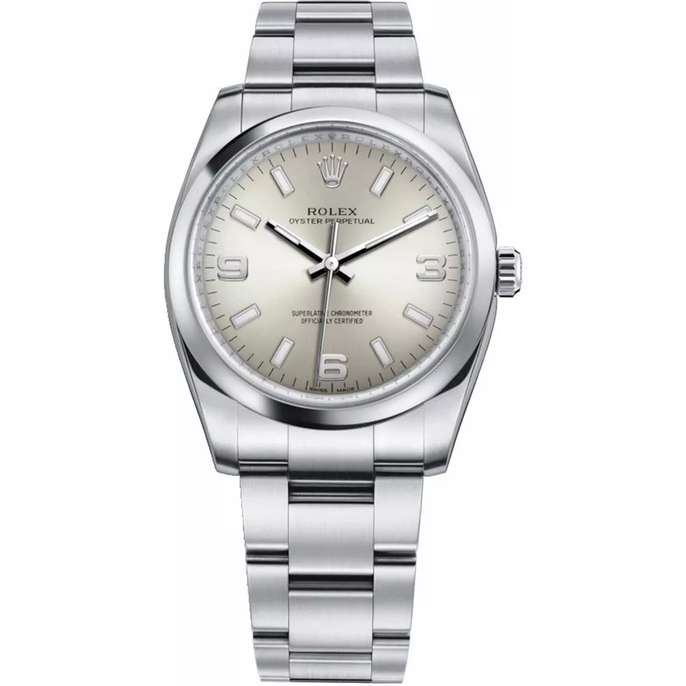ROLEX OYSTER PERPETUAL 114200-0019 WATCH 34