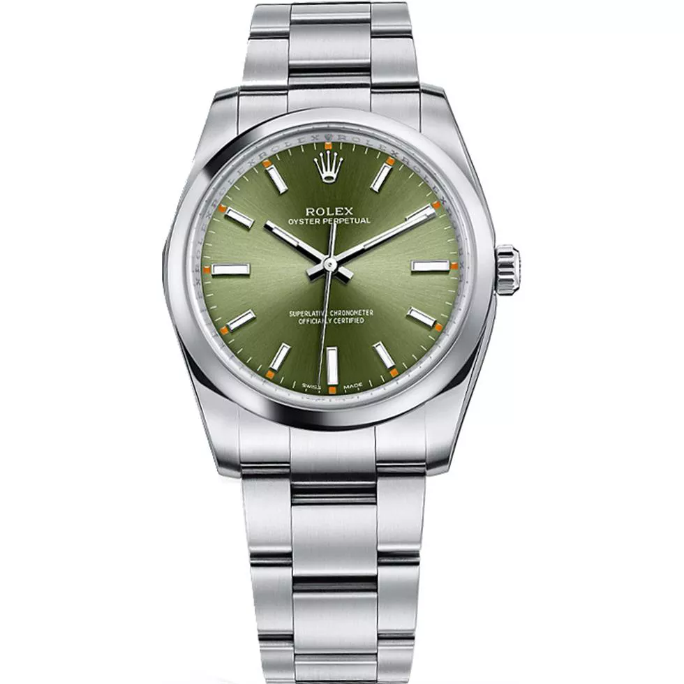 ROLEX OYSTER PERPETUAL 114200-0021 WATCH 34