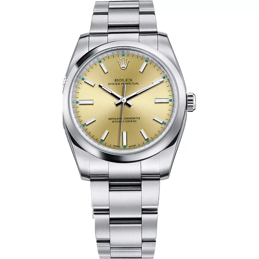 ROLEX OYSTER PERPETUAL 114200-0022 WATCH 34