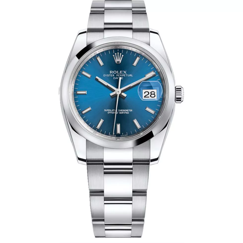 ROLEX OYSTER PERPETUAL 115200-0007 WATCH 34