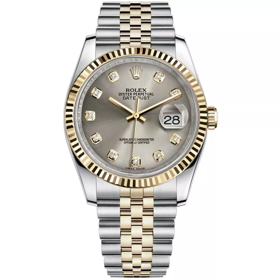 ROLEX OYSTER PERPETUAL 116233-0205 WATCH 36