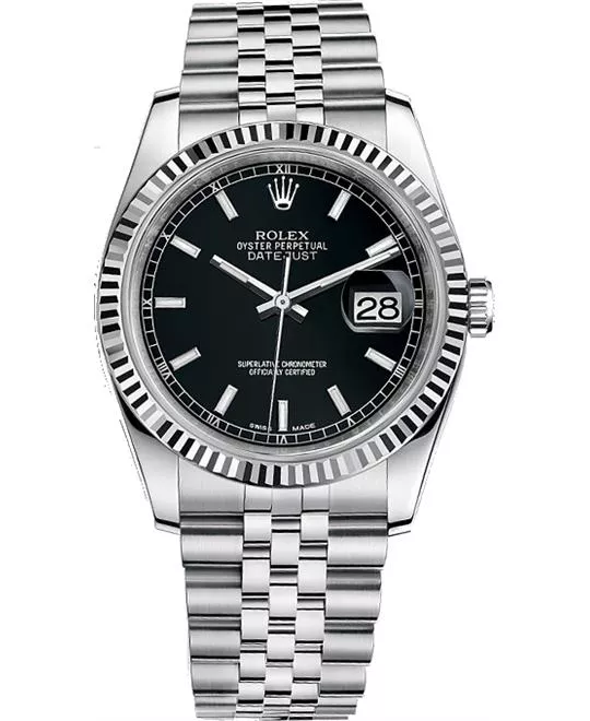 ROLEX OYSTER PERPETUAL 116234-0085 WATCH 36