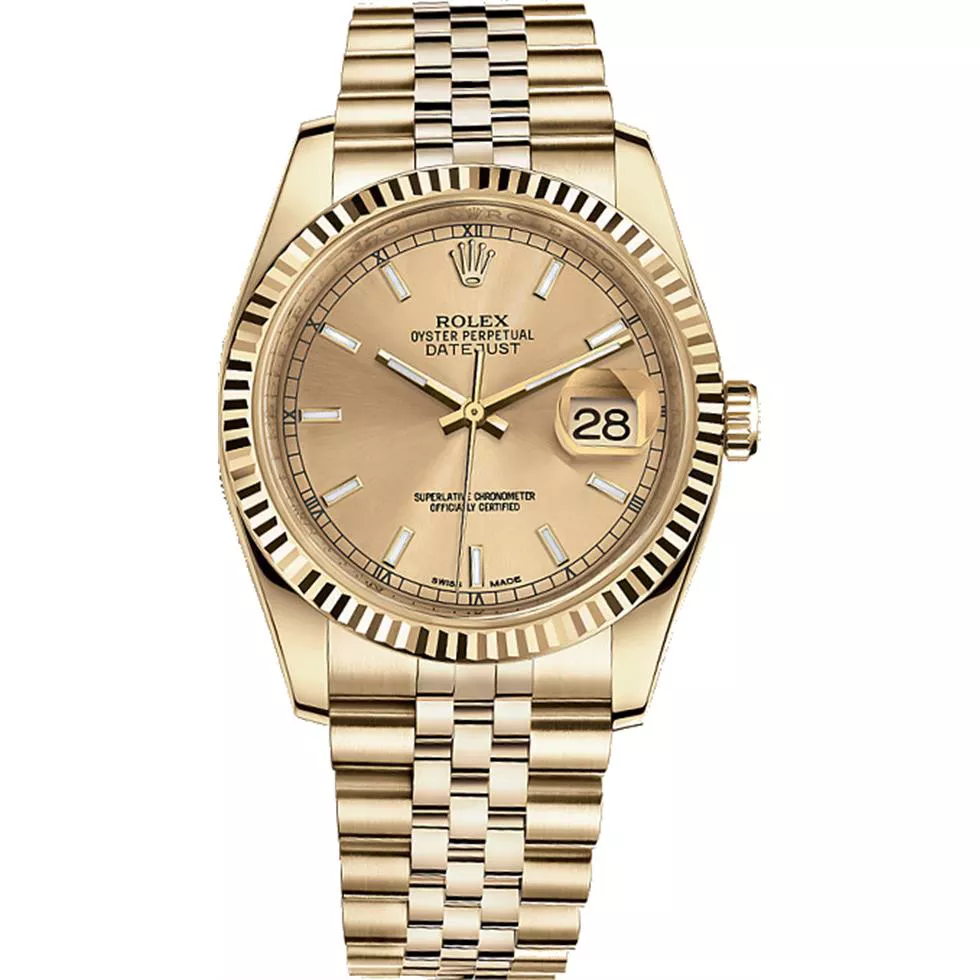 ROLEX OYSTER PERPETUAL 116238  WATCH 36