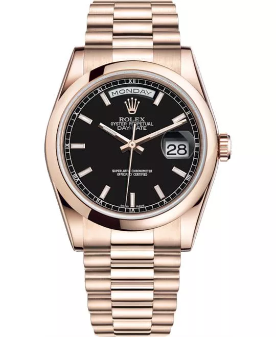 ROLEX OYSTER PERPETUAL 118205F-0002 WATCH 36