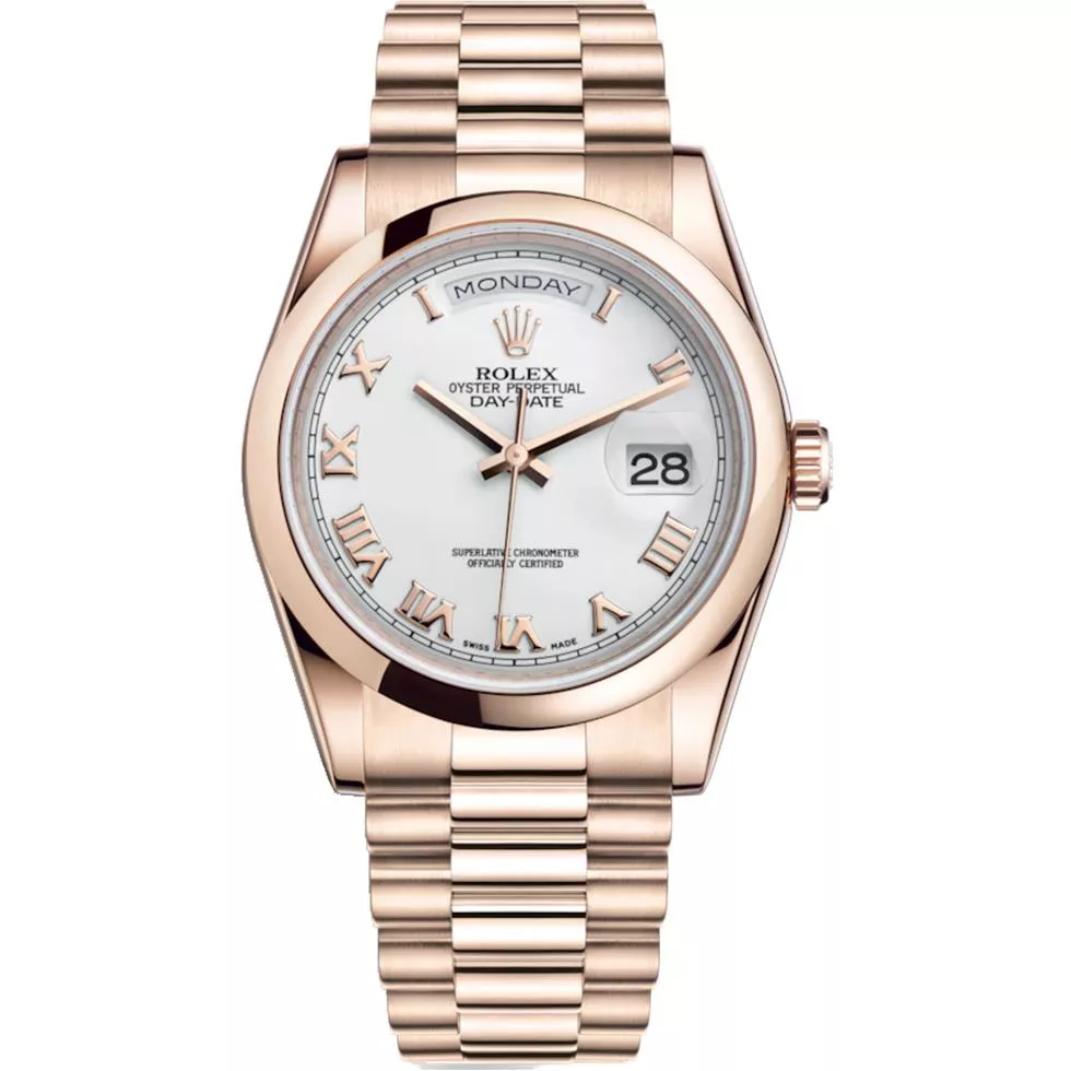 ROLEX OYSTER PERPETUAL 118205f-0016 WATCH 36