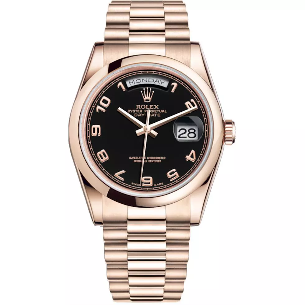 ROLEX OYSTER PERPETUAL 118205f-0018 WATCH 36