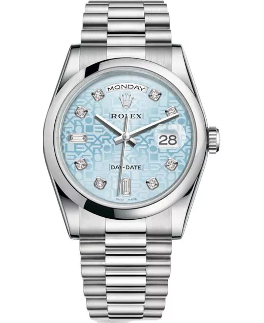 ROLEX OYSTER PERPETUAL 118206-0017 WATCH 36