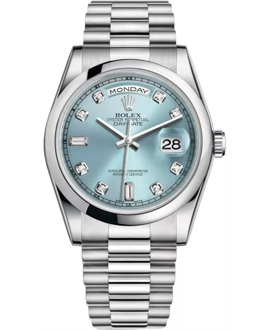 ROLEX OYSTER PERPETUAL 118206-0036 DAY-DATE 36