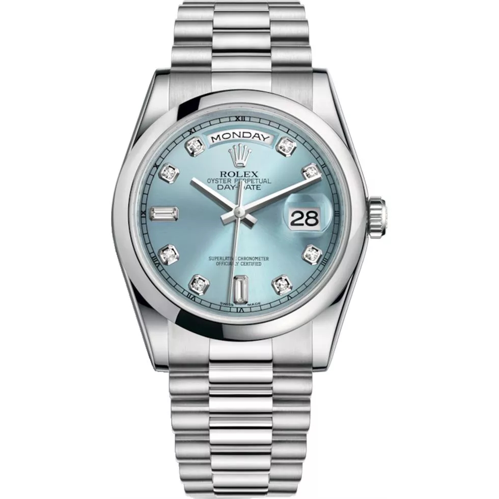 ROLEX OYSTER PERPETUAL 118206-0036 DAY-DATE 36