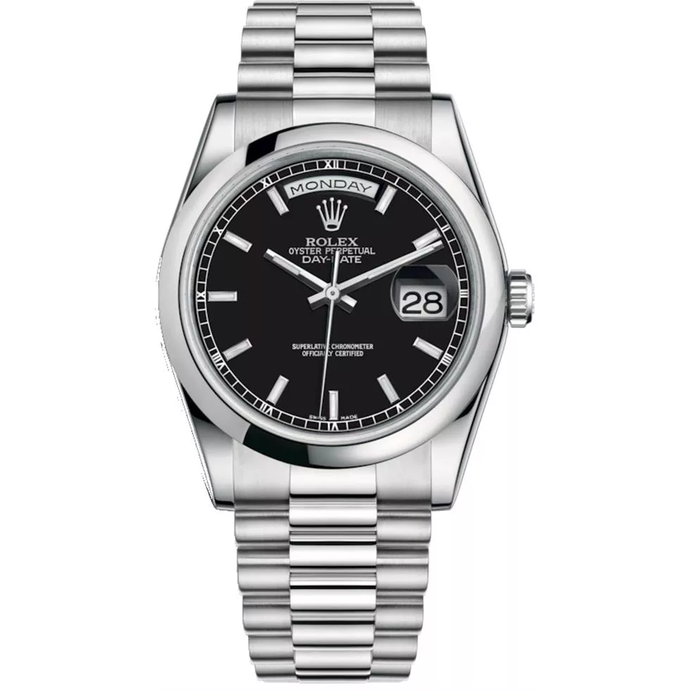 ROLEX OYSTER PERPETUAL 118206-0042 WATCH 36