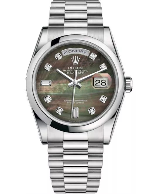 ROLEX OYSTER PERPETUAL 118206-0043 WATCH 36