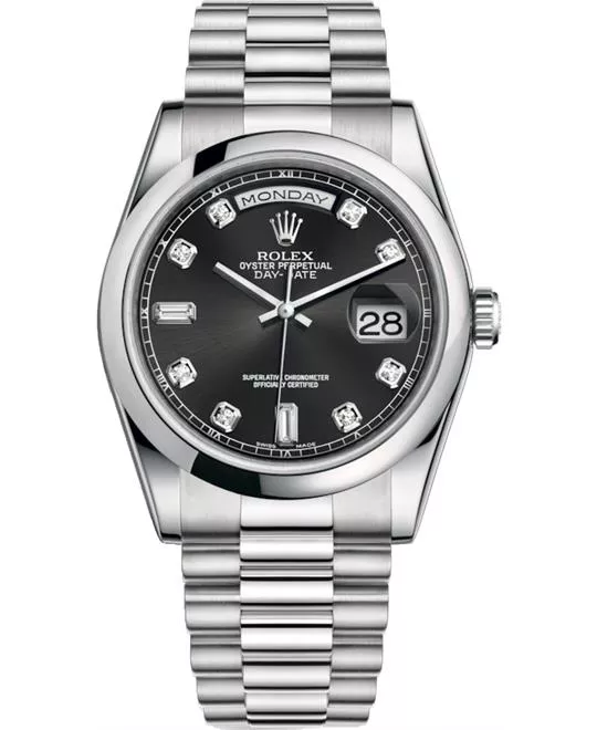 ROLEX OYSTER PERPETUAL 118206-0044 WATCH 36