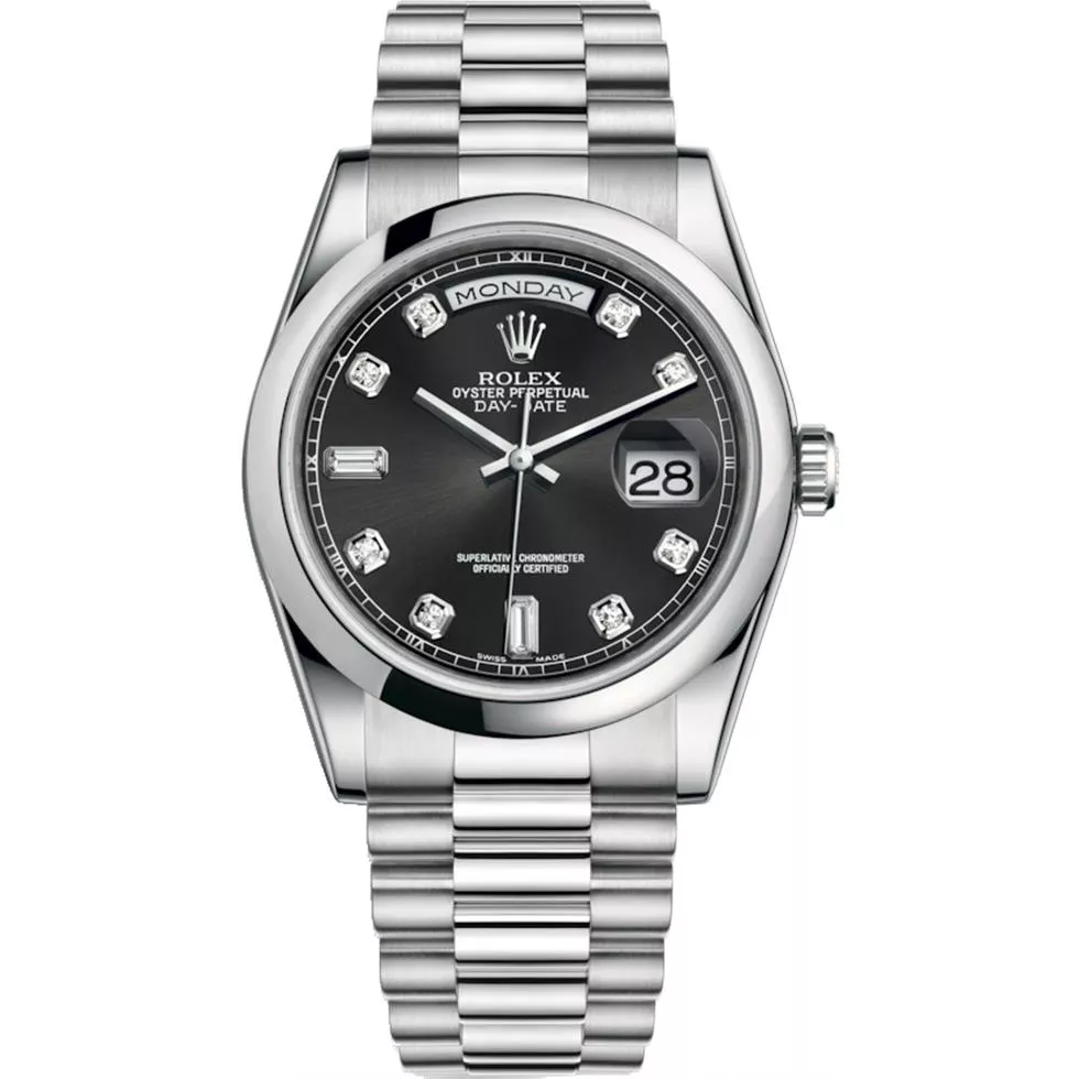 ROLEX OYSTER PERPETUAL 118206-0044 WATCH 36
