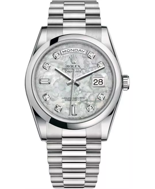 ROLEX OYSTER PERPETUAL 118206-0045 WATCH 36