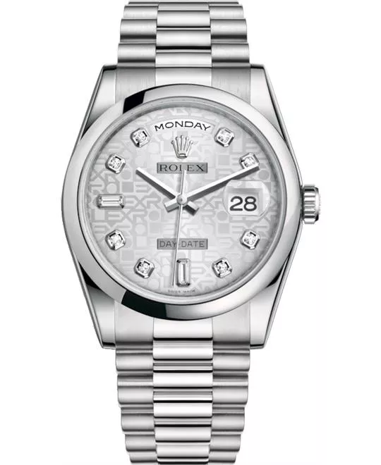 ROLEX OYSTER PERPETUAL 118206-0048 WATCH 36