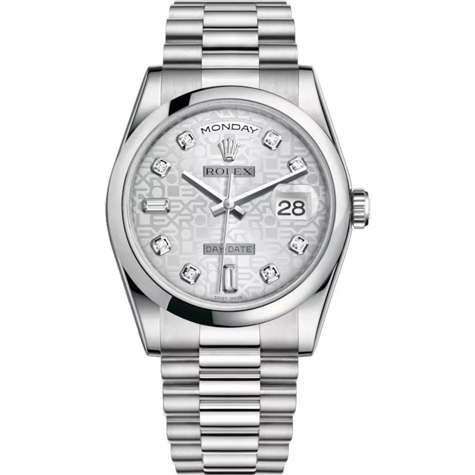 ROLEX OYSTER PERPETUAL 118206-0048 WATCH 36