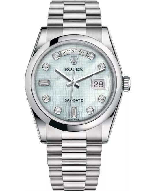 ROLEX OYSTER PERPETUAL 118206-0119 WATCH 36