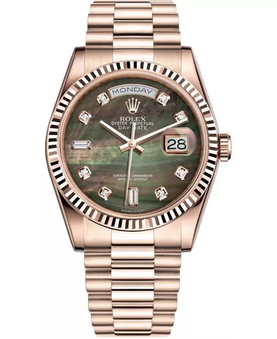 ROLEX OYSTER PERPETUAL 118235f-0007 WATCH 36