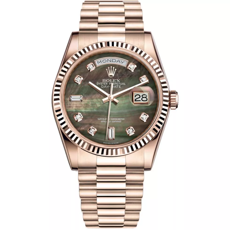 ROLEX OYSTER PERPETUAL 118235f-0007 WATCH 36