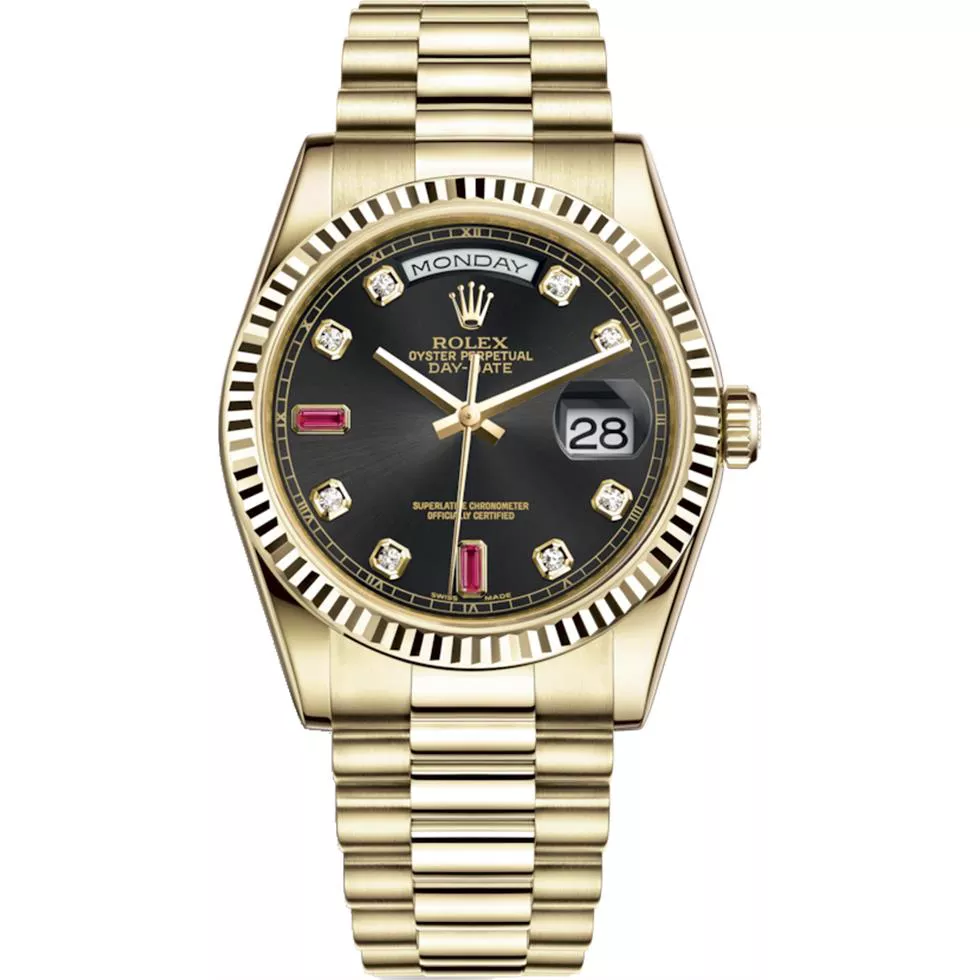 ROLEX OYSTER PERPETUAL 118238-0394 WATCH 36