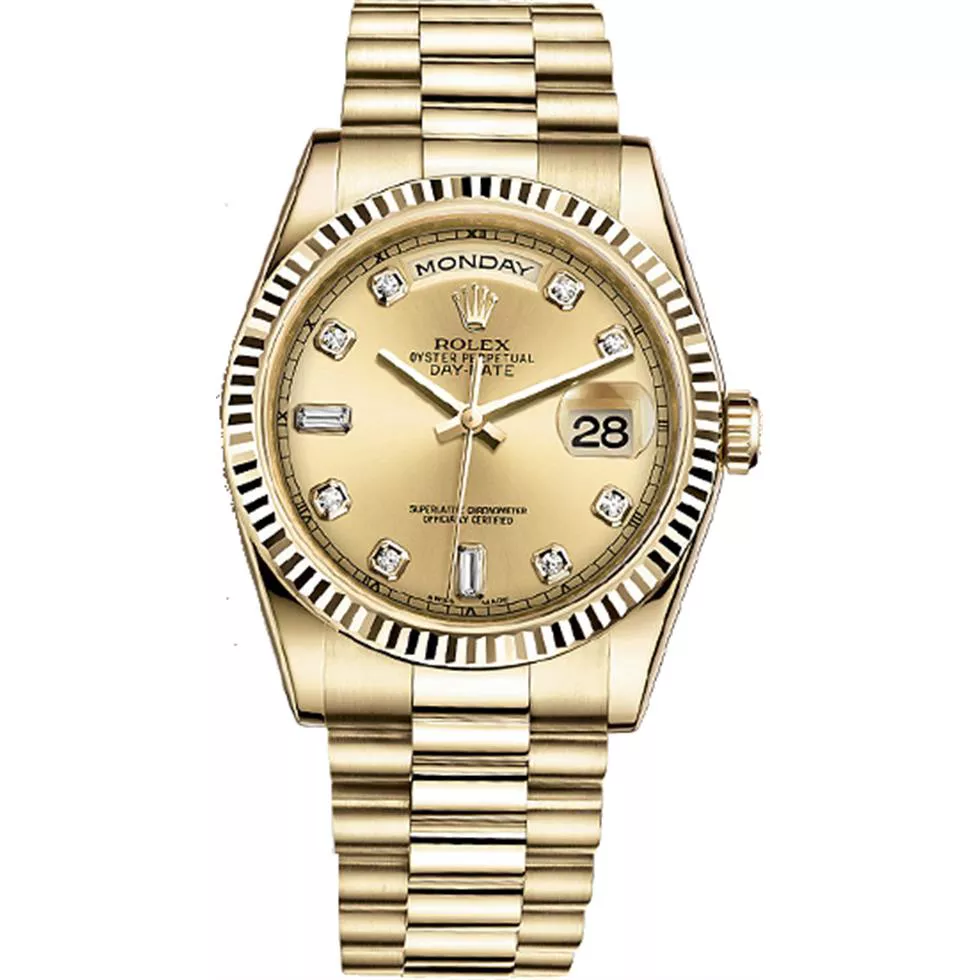 ROLEX OYSTER PERPETUAL 118238-011 WATCH 36