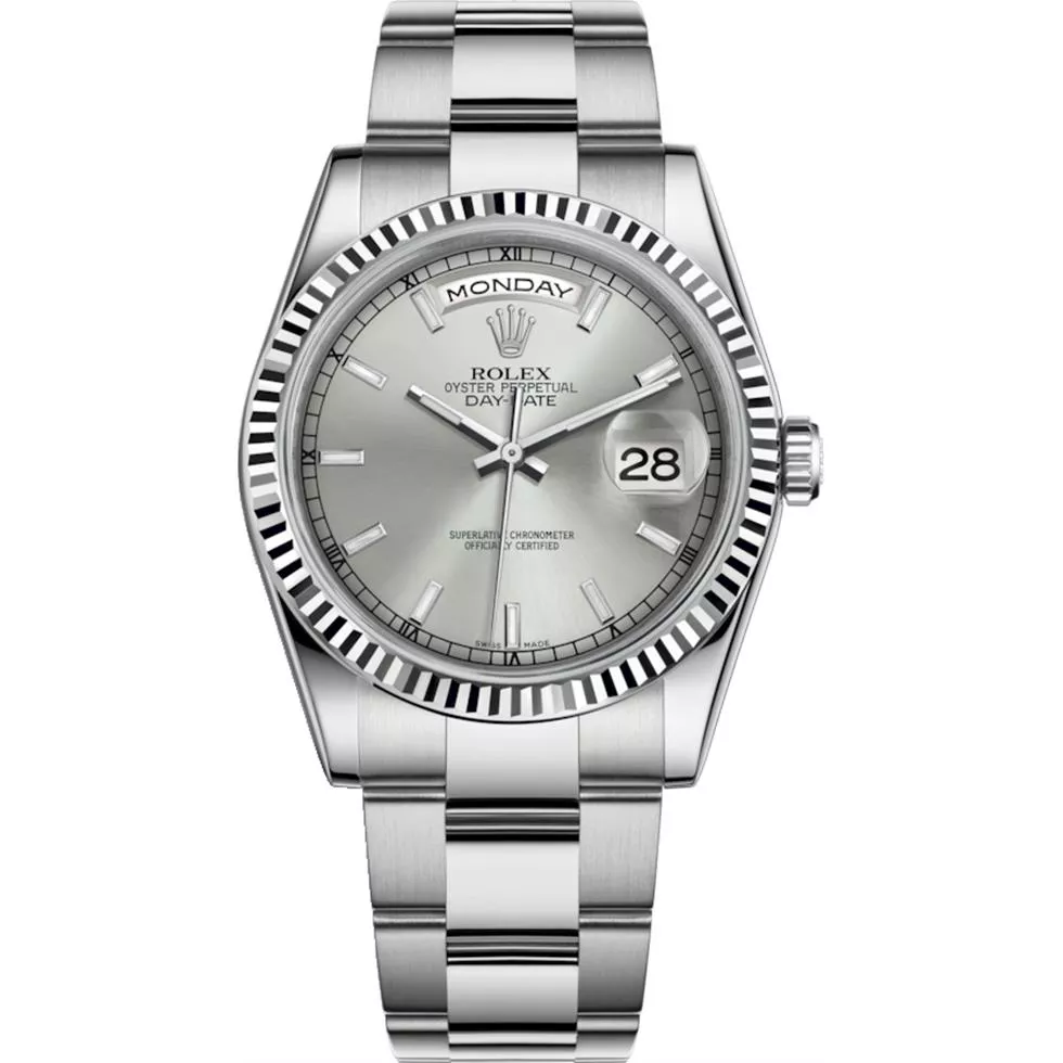 ROLEX OYSTER PERPETUAL 118239-0124 WATCH 36