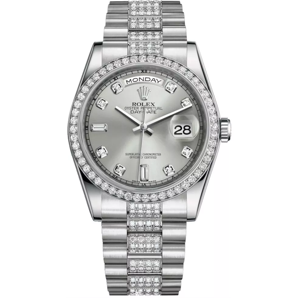 ROLEX OYSTER PERPETUAL 118346-0016 WATCH 36
