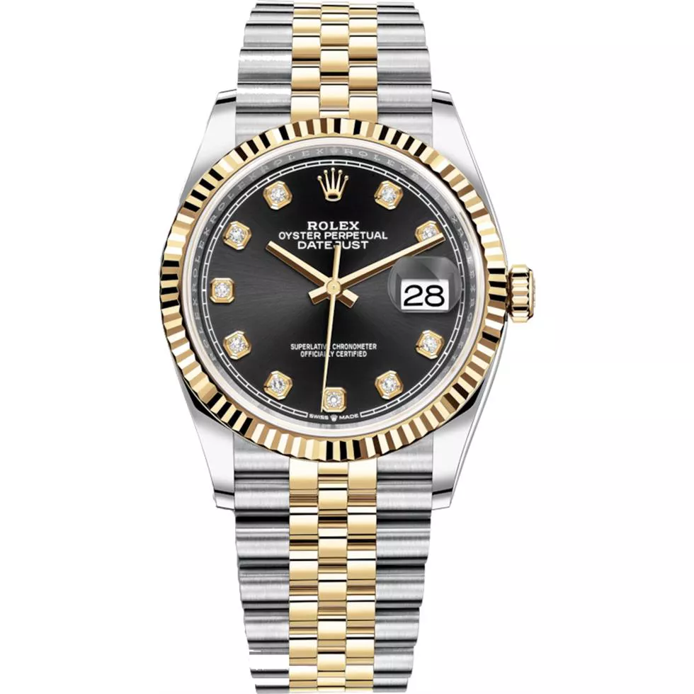 ROLEX OYSTER PERPETUAL126233-0021 WATCH 36