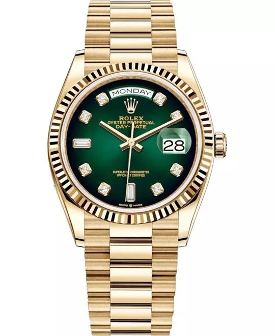 ROLEX OYSTER PERPETUAL 128238-0069 WATCH 36