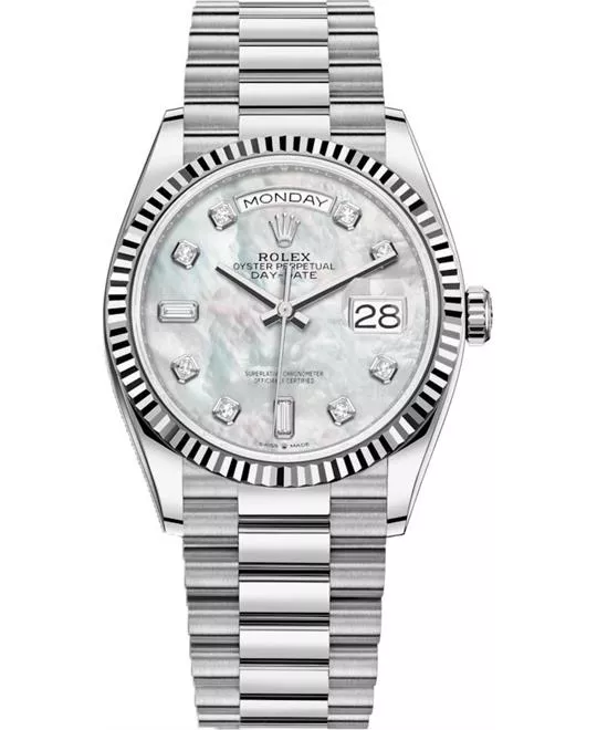 ROLEX OYSTER PERPETUAL 128239-0007 WATCH 36