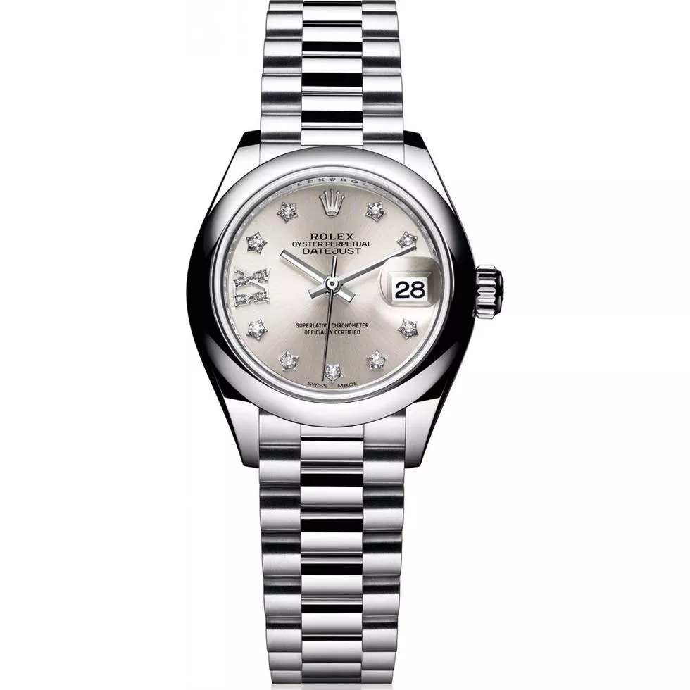 ROLEX OYSTER PERPETUAL 279166-0001 WATCH 28