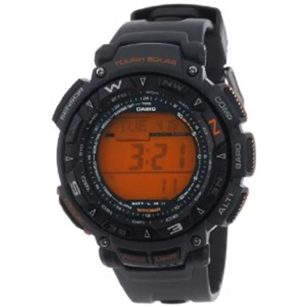 Men's Pathfinder Amazon Exclusive Triple Sensor Tough Solar Digital Watch