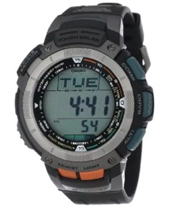 Men's  Pathfinder Altimeter/Barometer/ Digital Compass Solar Digital Watch