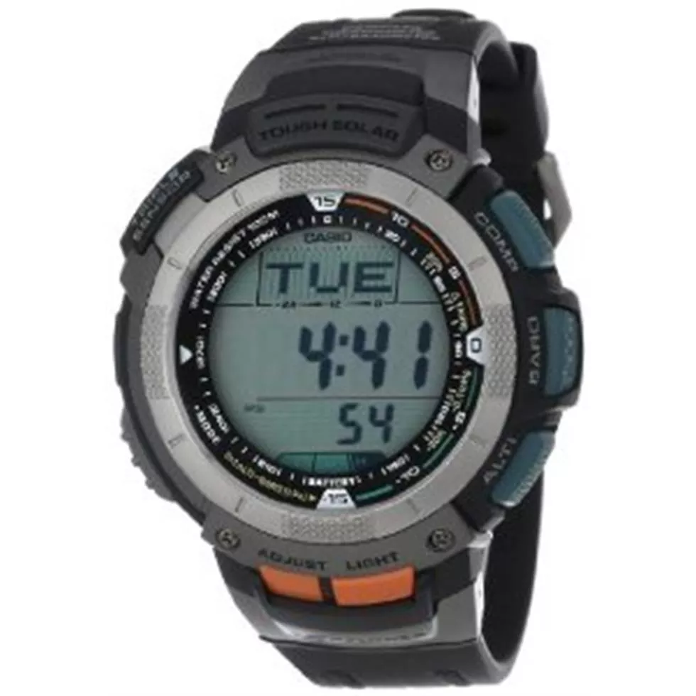 Men's  Pathfinder Altimeter/Barometer/ Digital Compass Solar Digital Watch