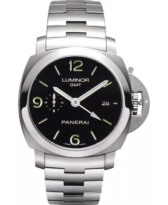 Panerai Luminor 1950 3 Days GMT Watch PAM00329 44mm