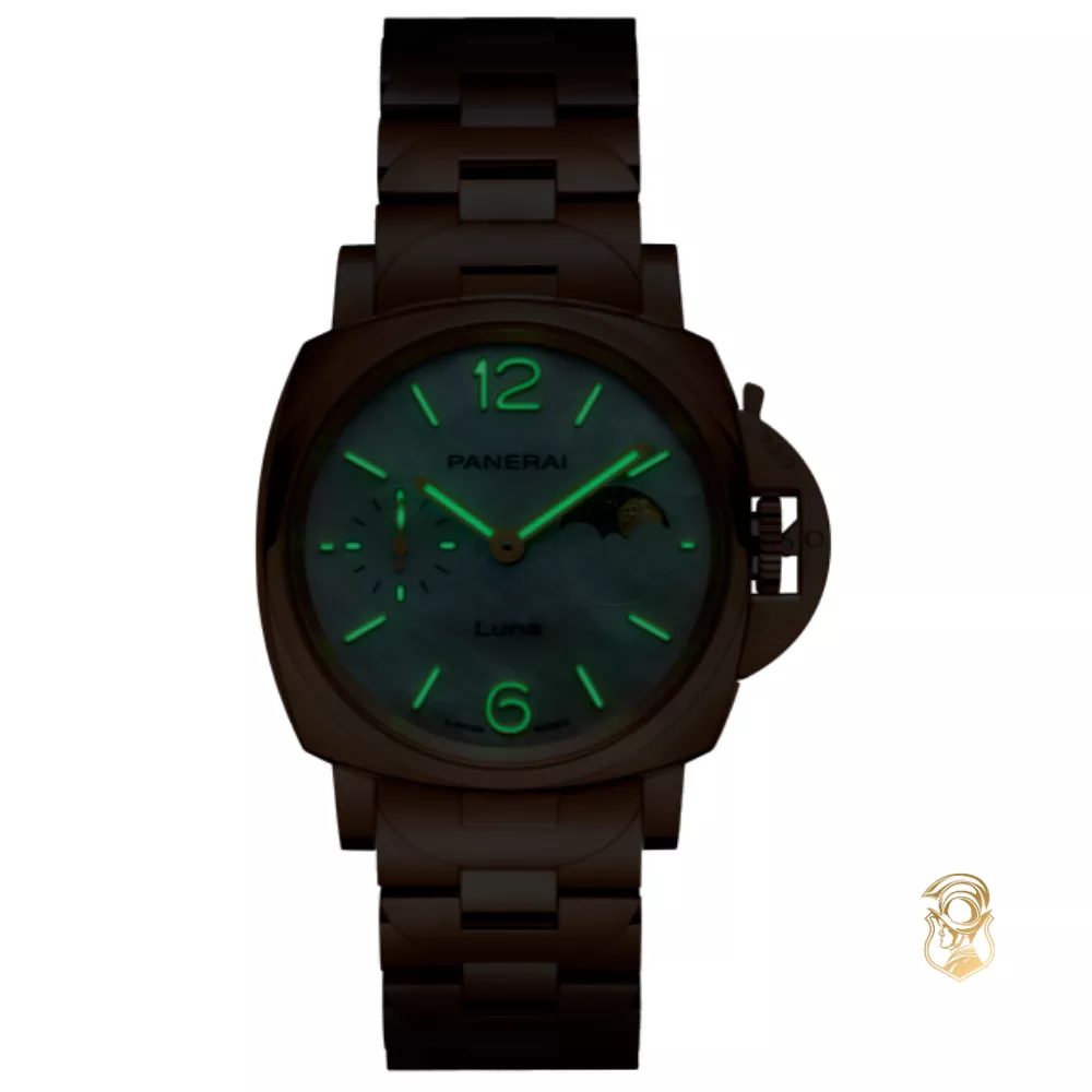Panerai  Luminor Due Luna TuttoOro Watch 38mm