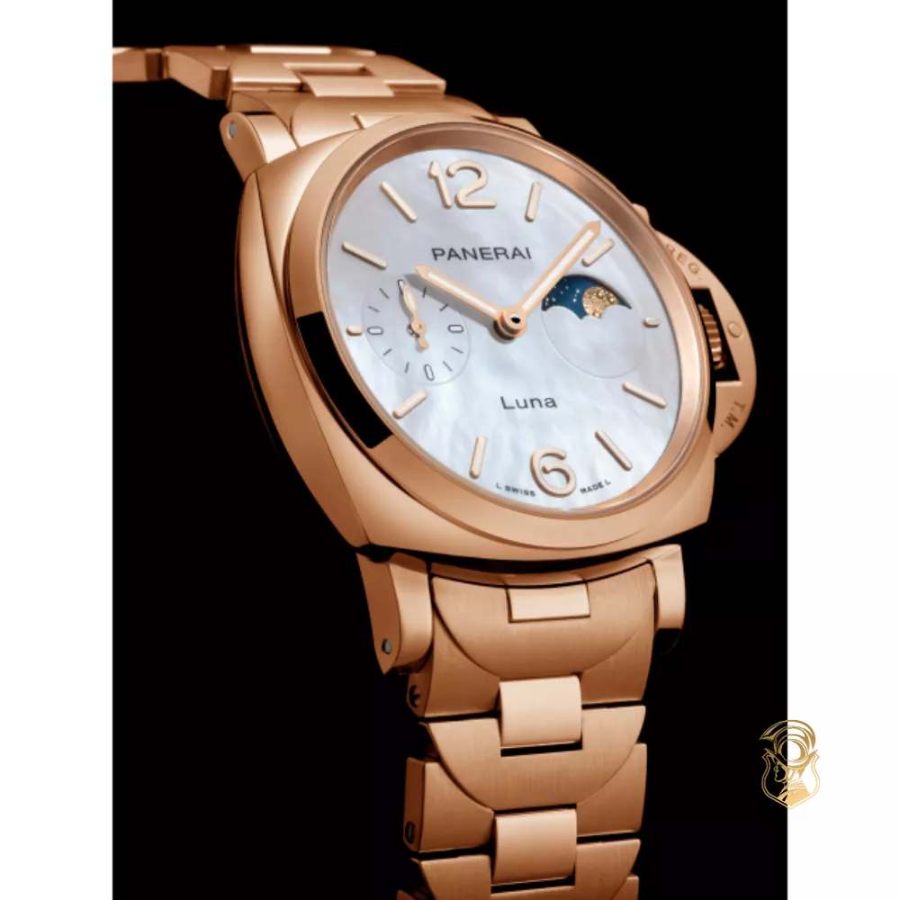 Panerai  Luminor Due Luna TuttoOro Watch 38mm