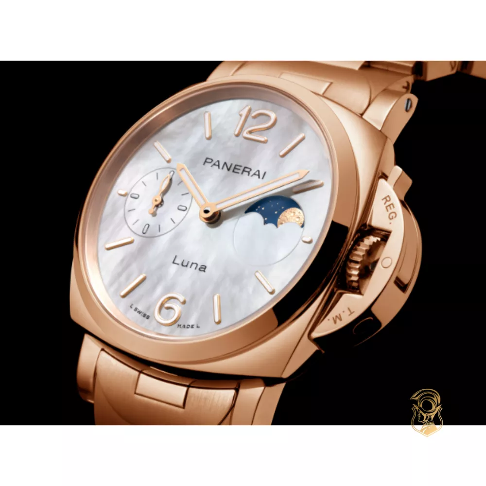 Panerai  Luminor Due Luna TuttoOro Watch 38mm