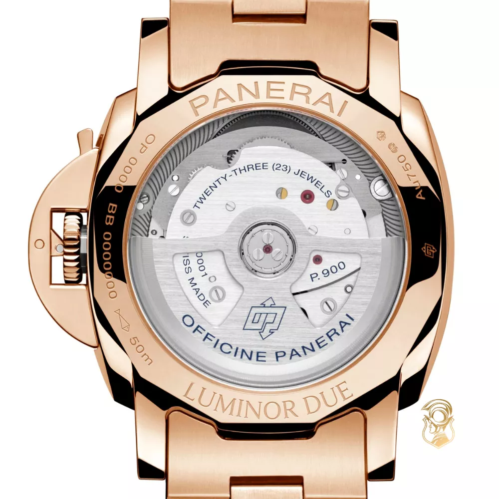 Panerai  Luminor Due Luna TuttoOro Watch 38mm