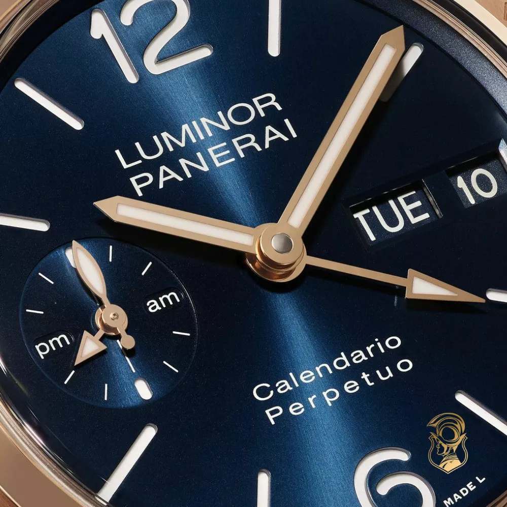 Panerai Luminor PAM00742 Perpetual Calendar GMT Goldtech Watch 44mm