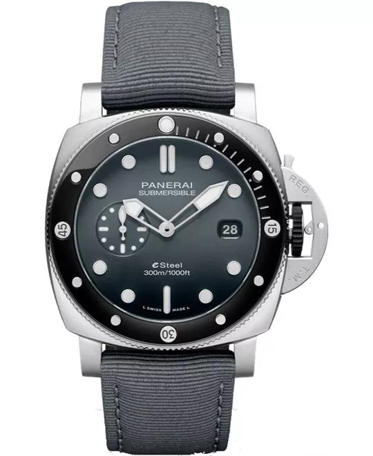 Panerai Submersible ESteel™ Grigio Roccia Watch 44mm