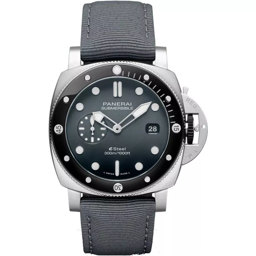 Panerai Submersible ESteel™ Grigio Roccia Watch 44mm