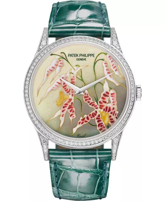 Patek Philippe 5077-100G-032 Orchids Watch 27.5mm 