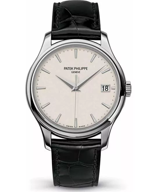 Patek Philippe 5227G-001 Calatrava Mechanical Ivory Watch 39mm