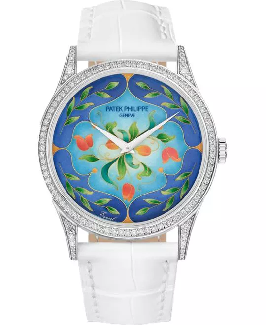 Patek Philippe Floral Caprice 5077-100G-038 Watch 27.5mm  