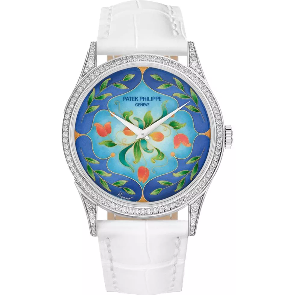 Patek Philippe Floral Caprice 5077-100G-038 Watch 27.5mm  